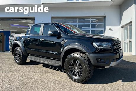 Black 2019 Ford Ranger Double Cab Pick Up Raptor 2.0 (4X4)
