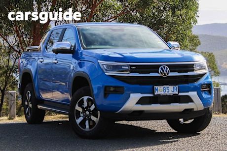 Blue 2024 Volkswagen Amarok Dual Cab Utility Style TDI600 4Motion