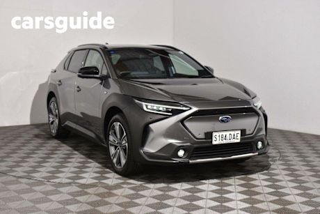 Grey 2023 Subaru Solterra Wagon Touring AWD