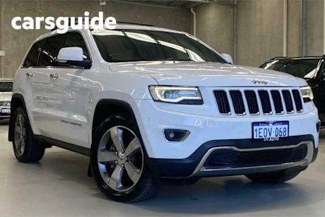 White 2014 Jeep Grand Cherokee Wagon Limited (4X4)