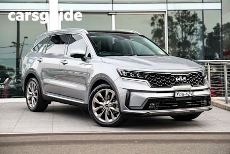 Grey 2022 Kia Sorento Wagon GT-Line 7 Seat