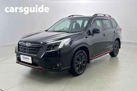 Black 2022 Subaru Forester Wagon 2.5I Sport (awd)