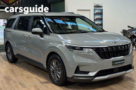 Silver 2021 Kia Carnival Wagon S