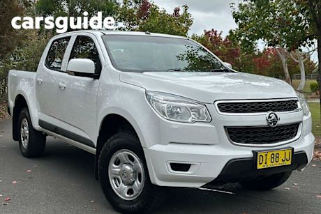 White 2015 Holden Colorado Crew Cab Pickup LS (4X2)