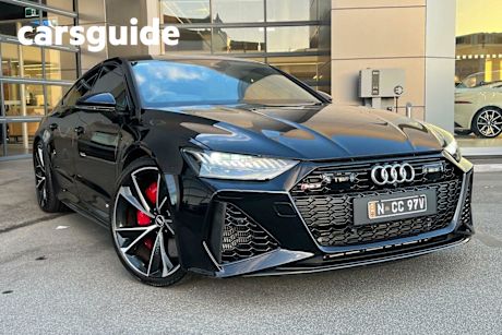 Black 2021 Audi RS 7 Sportback 4.0 Tfsi Quattro Mhev