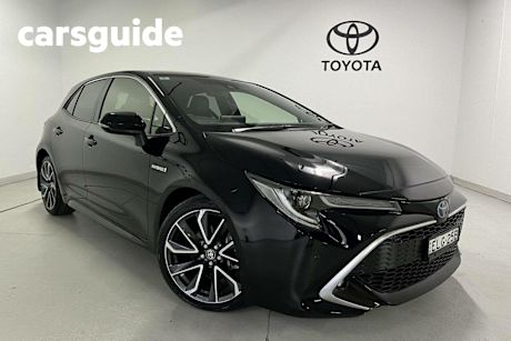 Black 2020 Toyota Corolla Hatch ZR Hybrid