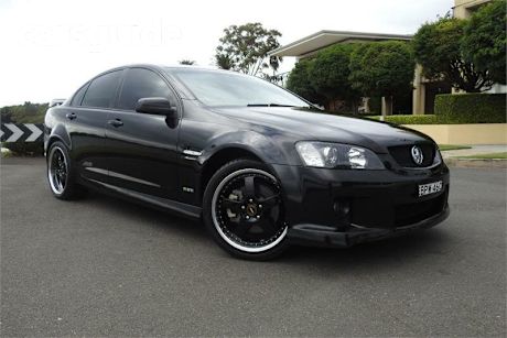 Black 2010 Holden Commodore Sedan SS-V