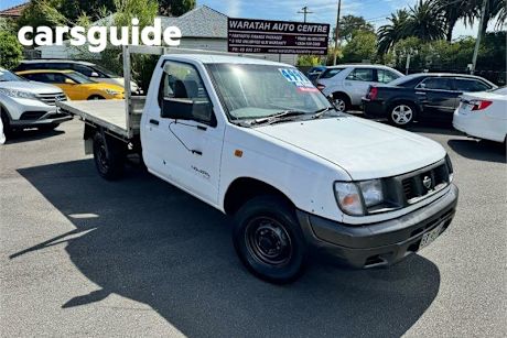 White 1998 Nissan Navara Cab Chassis STD