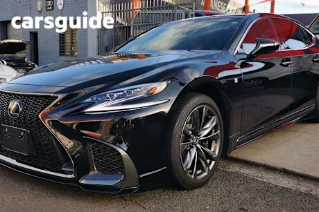 Black 2018 Lexus LS Sedan LS500 F Sport