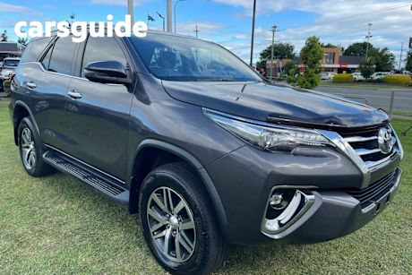 Grey 2018 Toyota Fortuner Wagon Crusade