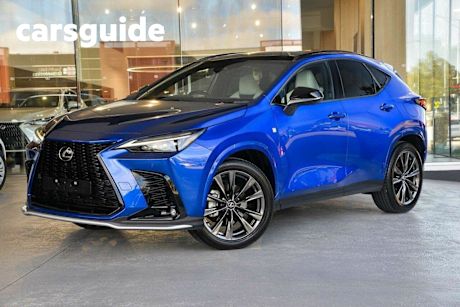 Blue 2023 Lexus NX350 Wagon F Sport + EP1 AWD