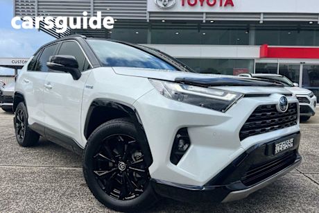 White 2024 Toyota RAV4 Wagon XSE (awd) Hybrid Premium Paint