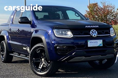 Blue 2021 Volkswagen Amarok Dual Cab Utility TDI580 W580 4Motion