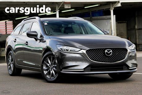 Grey 2024 Mazda 6 Wagon G25 Touring