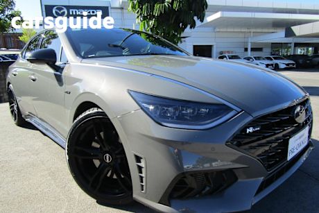 Grey 2022 Hyundai Sonata Sedan N Line DCT