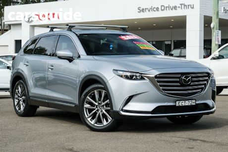 Silver 2019 Mazda CX-9 Wagon GT (awd)