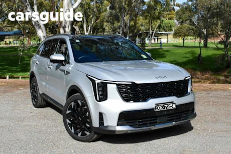 Silver 2024 Kia Sorento Wagon GT-Line 7 Seat