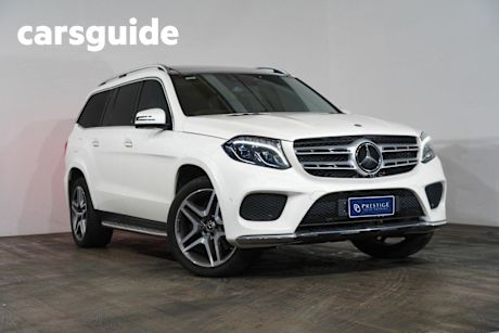 White 2018 Mercedes-Benz GLS350 Wagon D 4Matic Sport