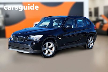 Black 2010 BMW X1 Wagon Xdrive 20D