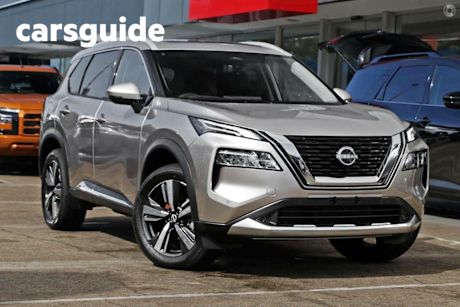 Silver 2024 Nissan X-Trail Wagon TI (4WD)