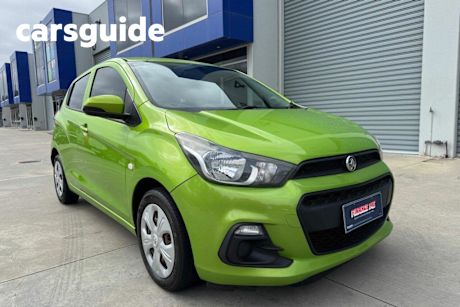 Green 2016 Holden Spark Hatchback LS Driver Assist