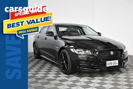 Black 2016 Jaguar XE Sedan 20T R-Sport
