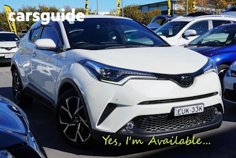 White 2019 Toyota C-HR Wagon Koba (2WD)