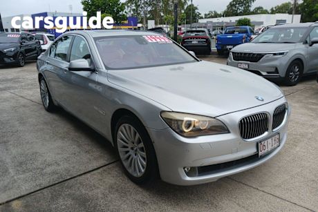 Silver 2009 BMW 740I Sedan