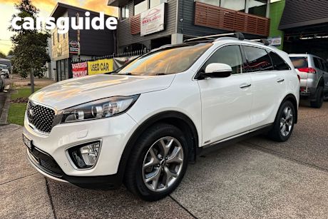 White 2015 Kia Sorento Wagon Platinum (4X4)