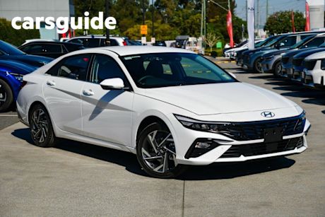 White 2025 Hyundai I30 Sedan Elite