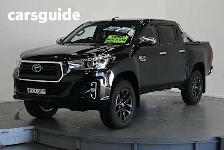 Black 2020 Toyota Hilux Double Cab Pick Up SR5 (4X4)