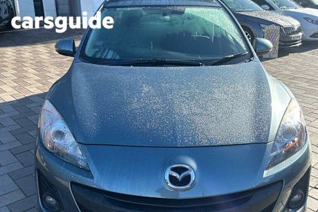 Grey 2012 Mazda 3 Sedan Maxx Sport