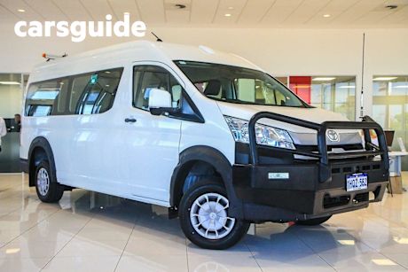 White 2022 Toyota Hiace Bus Slwb Commuter GL (12 Seats)