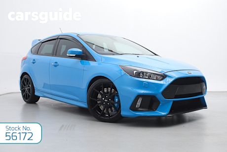Blue 2016 Ford Focus Hatchback RS