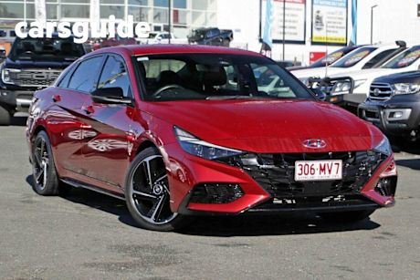 Red 2021 Hyundai I30 Sedan Active