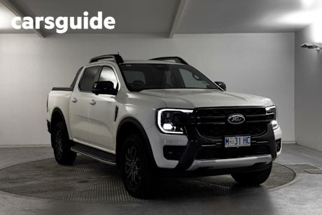 White 2024 Ford Ranger Double Cab Pick Up Wildtrak 2.0 (4X4)