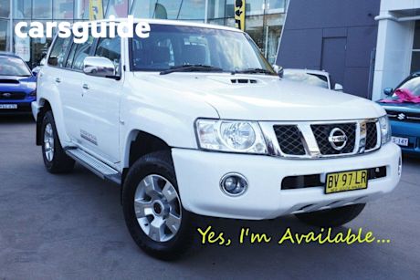 White 2013 Nissan Patrol Wagon ST (4X4)