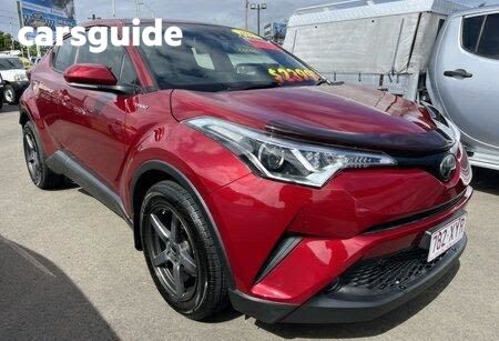 Red 2017 Toyota C-HR Wagon (2WD)
