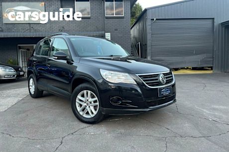 Black 2008 Volkswagen Tiguan Wagon 103 TDI