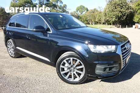 Black 2016 Audi Q7 Wagon 3.0 TDI Quattro