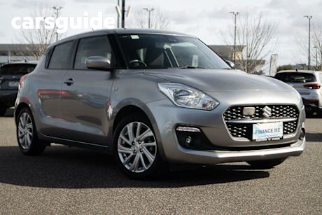 Silver 2023 Suzuki Swift Hatchback GL Navi Plus