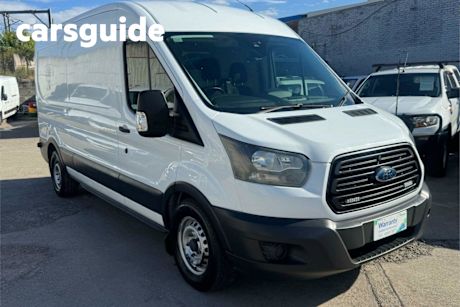 White 2017 Ford Transit Commercial 350L (Mid Roof)
