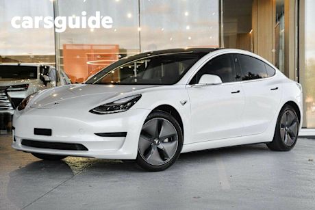 White 2020 Tesla Model 3 Sedan Standard Range Plus
