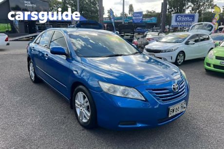 Blue 2008 Toyota Camry Sedan ALTISE ACV40R 07 UPGRADE