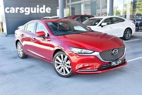 Red 2024 Mazda 6 Sedan G35 Atenza