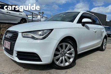 White 2014 Audi A1 Hatchback Sportback 1.4 Tfsi Attraction