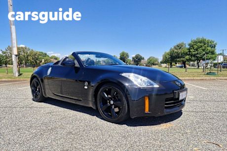 Black 2007 Nissan 350Z Convertible Roadster Touring