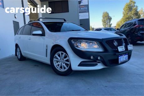 White 2013 Holden Commodore Sportswagon Evoke