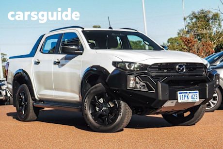 White 2023 Mazda BT-50 Dual Cab Pick-up SP (4X4)