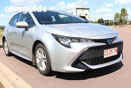 Silver 2022 Toyota Corolla Hatchback Ascent Sport Hybrid